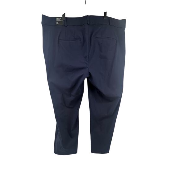 Lane Bryant NEW Size 22 Pants The Allie Stretch Ankle Pant Navy Blue Career - Picture 3 of 4